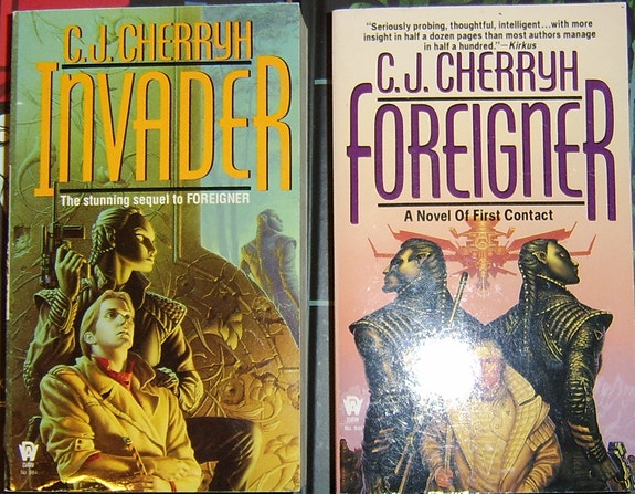 C J Cherryh first 2 of foreigner