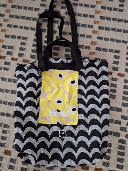 Marimekko Kioski vinyylikassi