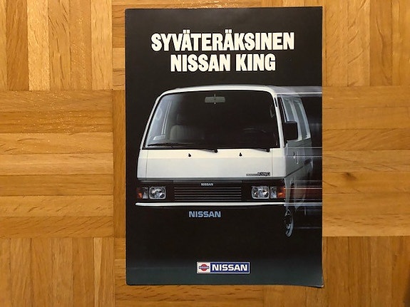Esite Nissan Urvan King vuodelta 1988