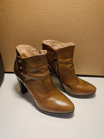 NeroGiardini nahkaiset nilkkurit 39 / Brown leather ankle boots
