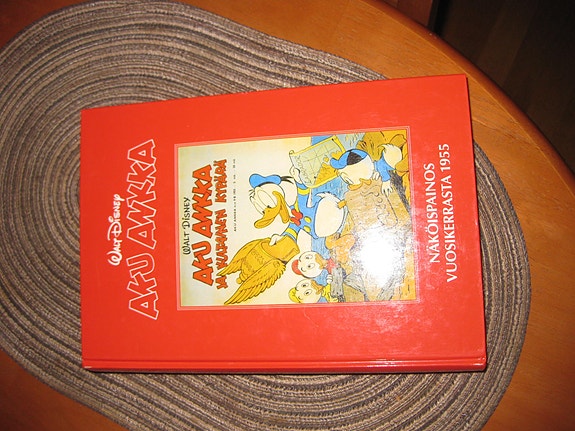 Aku Ankka näköispainos 1955
