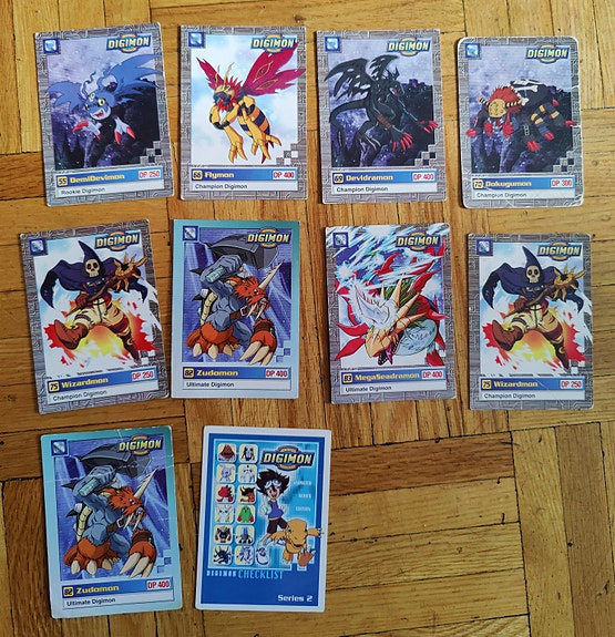 Digimon keräilykortit