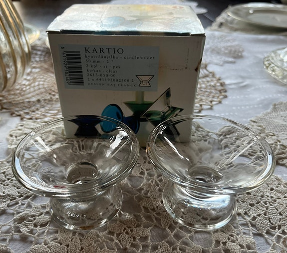 Iittala kartio kynttilänjalka