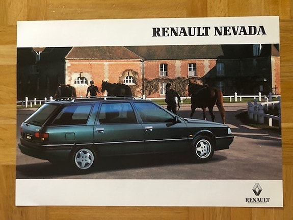 Esite Renault 21 Nevada vuodelta 1994