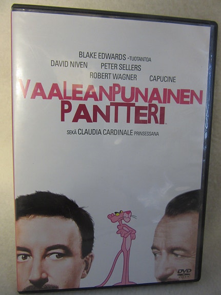 Vaaleanpunainen pantteri dvd