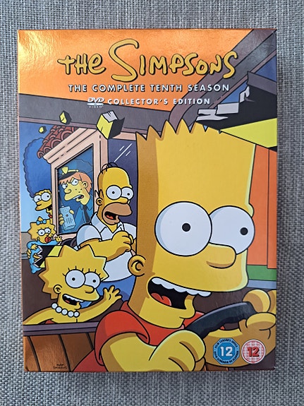 Simpsonit - 10. Tuotantokausi dvd