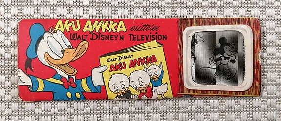Aku Ankka televisio vuodelta 1955