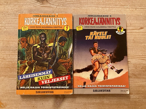 Korkeajännitys juhlajulkaisut 2kpl