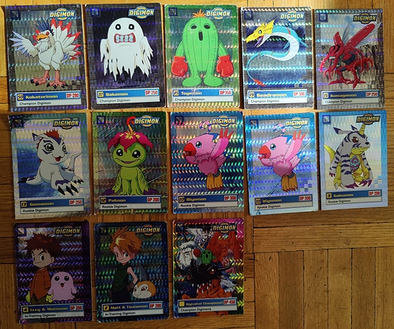 Digimon holokortteja
