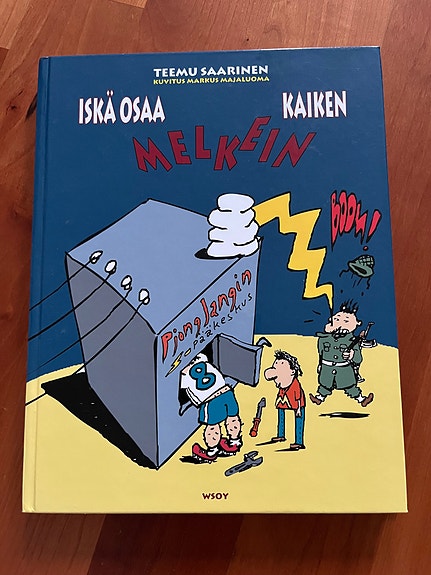 Iskä osaa melkein kaiken lastenkirja / Teemu Saarinen