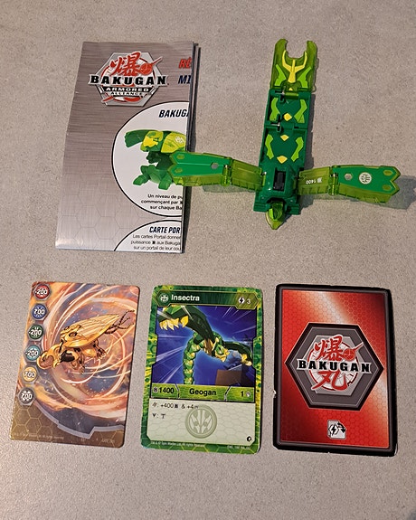 Bakugan lelu + kortti
