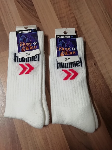 Hummel sukat valkoiset 2kpl