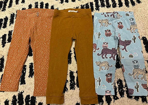 Lil’Atelier legginsit 86 + muuta