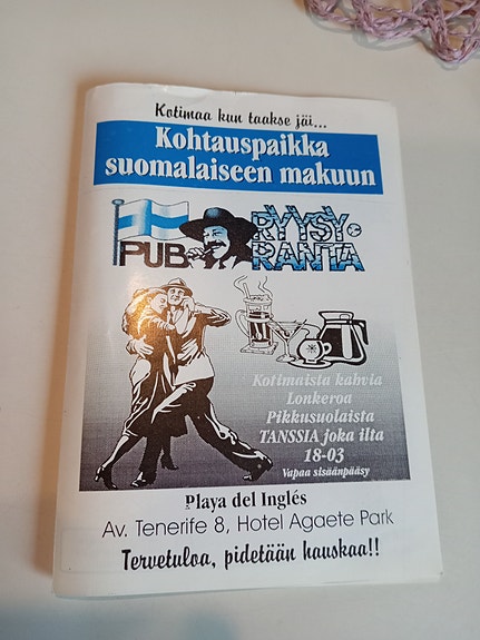 Irwin Goodman Pub Ryysyranta mainos