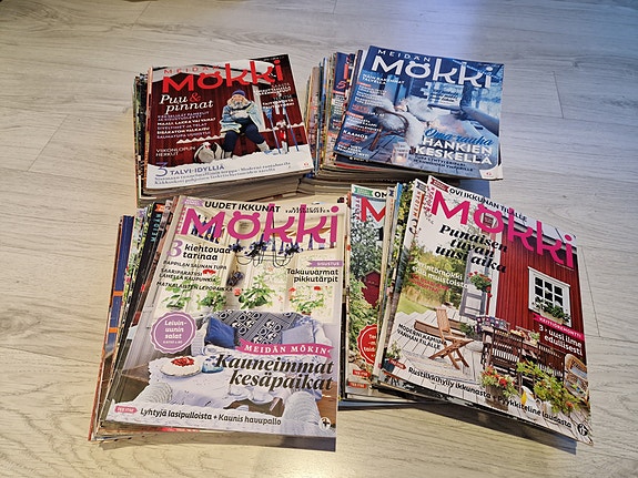 Meidän Mökki lehtiä 86 kpl, 2008-2017