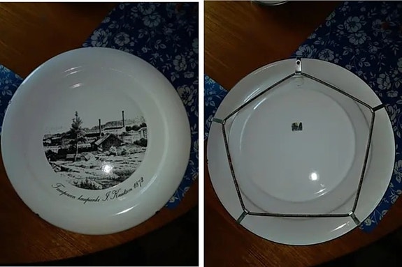 Arabia, J.Knutson, Tampereen kaupunki 1872,