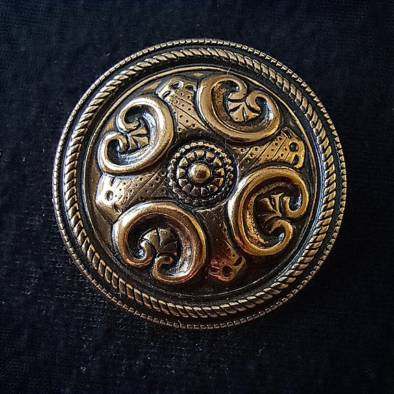 Kalevala Räisälän solki rintakoru