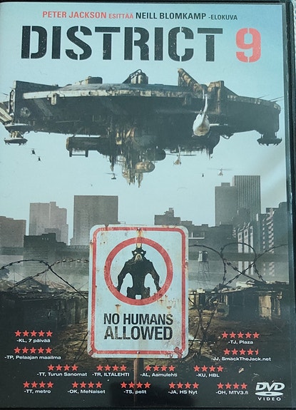 District 9 DVD sci-fi/toiminta (2009)