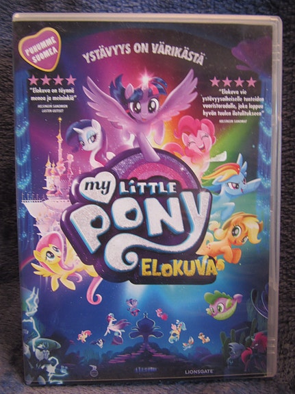 My Little Pony elokuva dvd