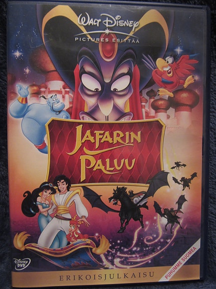 Jafarin paluu dvd