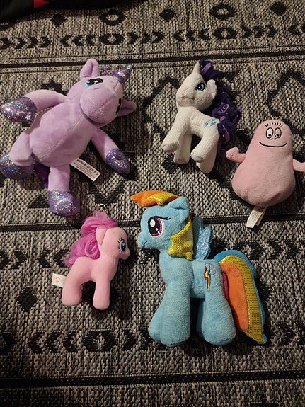 Barbapapa, My little pony pehmoleluja