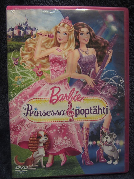 Barbie Prinsessa ja Poptähti dvd