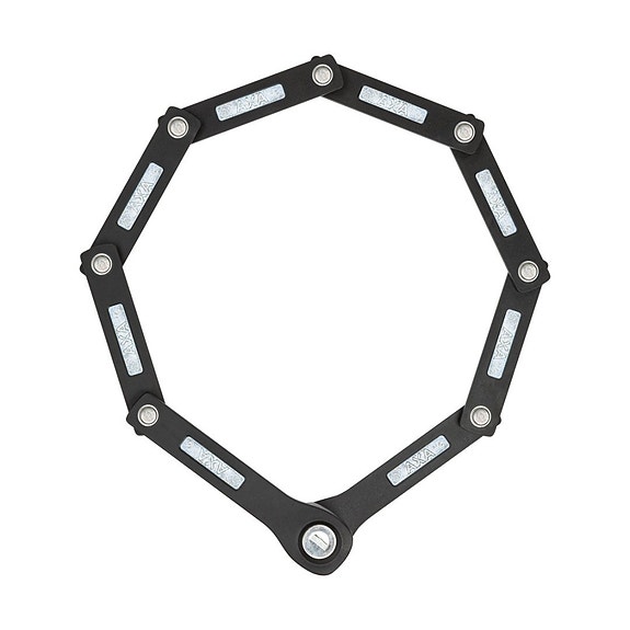 Linkkulukko AXA Fold Lite 100, taitettava pituus 100cm, musta