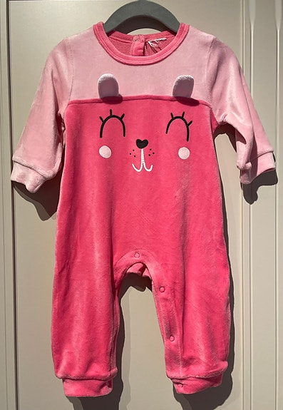 Pinkki velourhaalari 68