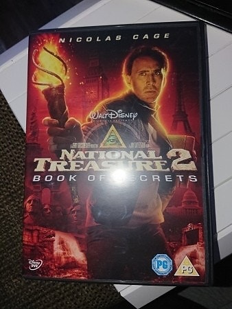 National treasure 2 DVD