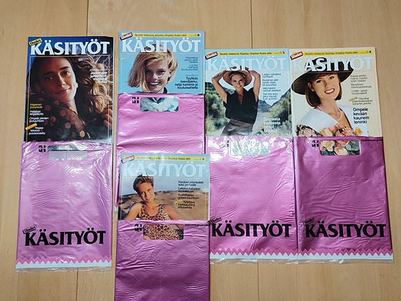 Käsityöt, Makasiini, Meidän talo, Kotivinkki 11 kpl