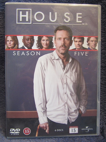 House kausi 5 dvd