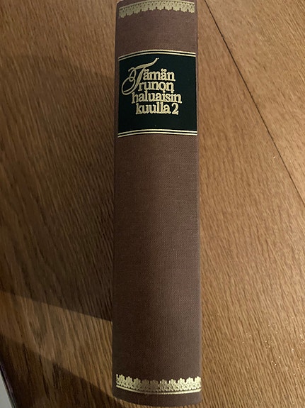 Tämän runon haluaisin kuulla 2