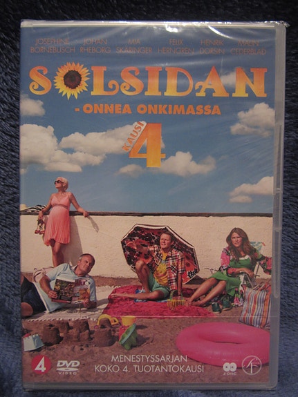 Solsidan  kausi 4 dvd uusi