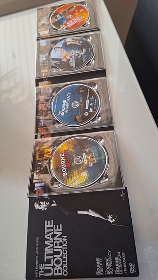 The ultimate bourne collection, 4 kpl DVD