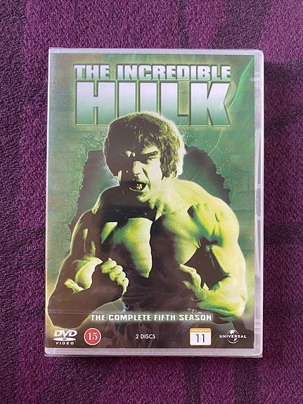 The Incredible Hulk - The Complete Fifth Season DVD-boksi Uusi