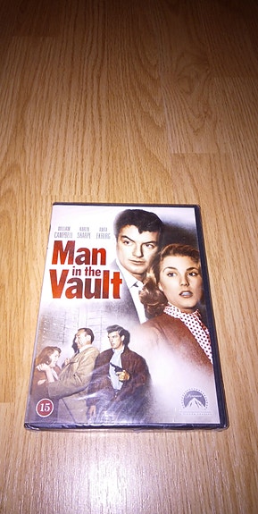 Man In The Vault (Mies Holvissa) (1956) (Uusi) DVD