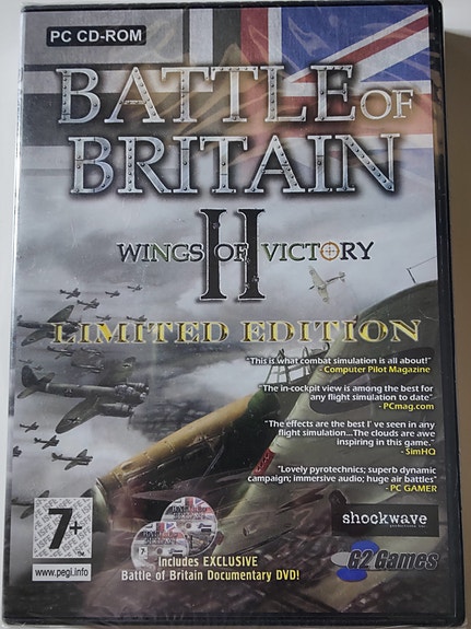 PC Battle of Britain: Wings of Glory 2 Limited Edition (Uusi, muoveissa)