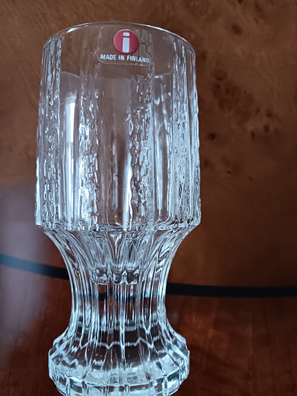 Vellamo lasit 10 kpl vanhalla Iittala logolla