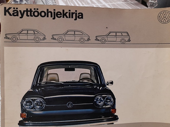 Volkswagen 411 E Käyttöohjekirja