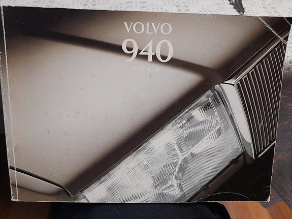 Volvo 940 Käyttöohjekirja