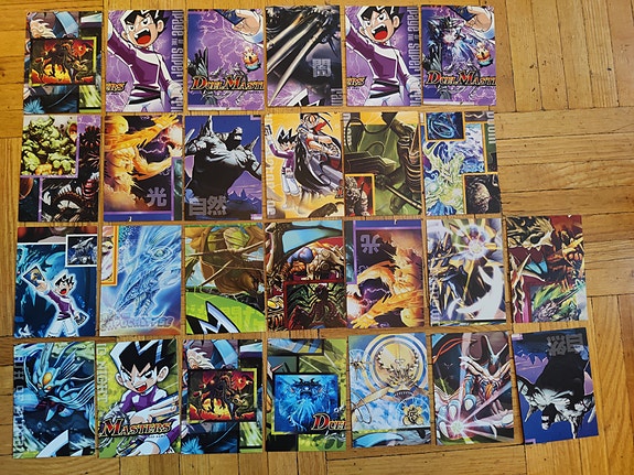 Duel masters palapelikortteja