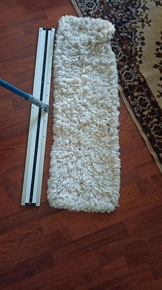 Varsi ja 90 cm leveä lankamoppi