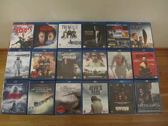 BLU-RAY elokuvia