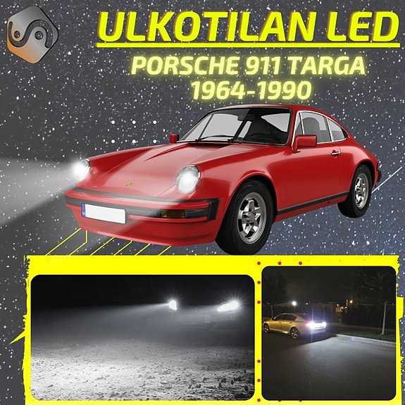 PORSCHE 911 Targa Ulkovalojen LED -päivityssarja