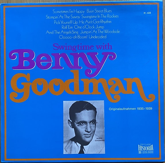 LP Benny Goodman - Swingtime with Benny Goodman (1970)