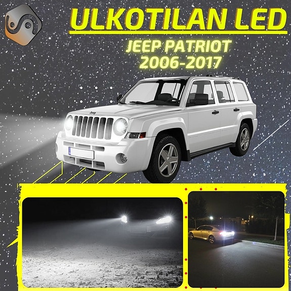 JEEP PATRIOT Ulkovalojen LED -päivityssarja