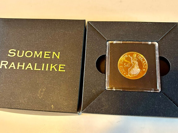 Suomen Rahaliike 5 euron kolikko