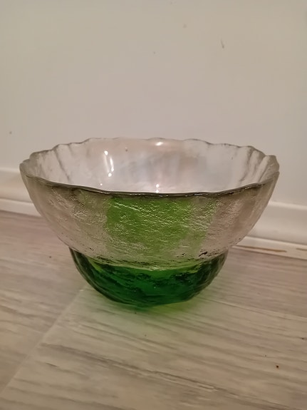 Pertti Santalahti Humppila kivi-set kulho 18.5cm halkaisia ja korkeus 12cm