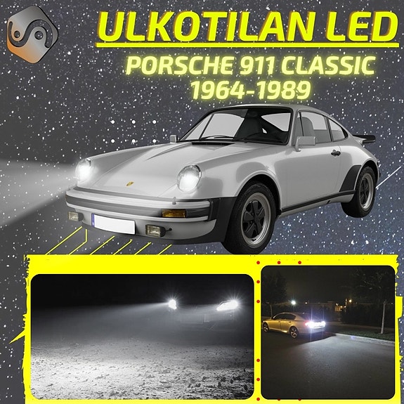 PORSCHE 911 Classic Ulkovalojen LED -päivityssarja