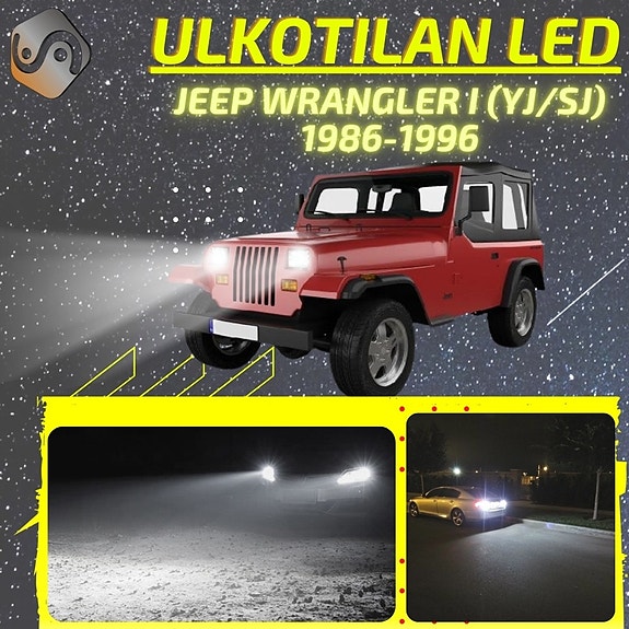 JEEP WRANGLER I (YJ/SJ) Ulkovalojen LED -päivityssarja